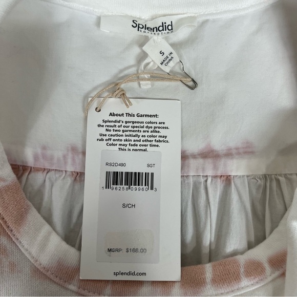 Splendid Celeste Midi Dress In Sugar Tie Dye Size S Sleeveless Tank Dress - Picture 11 of 11